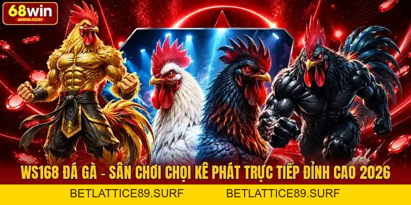 WS168 Đá Gà - Sân Chơi Chọi Kê Phát Trực Tiếp Đỉnh Cao 2026 - BETLATTICE89.SURF